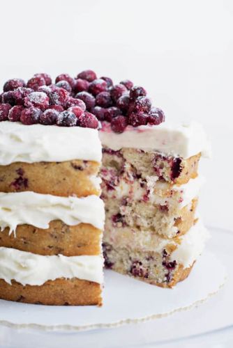 Cranberry Orange Holiday Cake