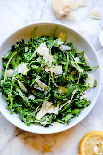 Arugula Salad with Shaved Parmesan