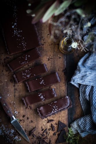 Chocolate Earl Grey Truffle Tart