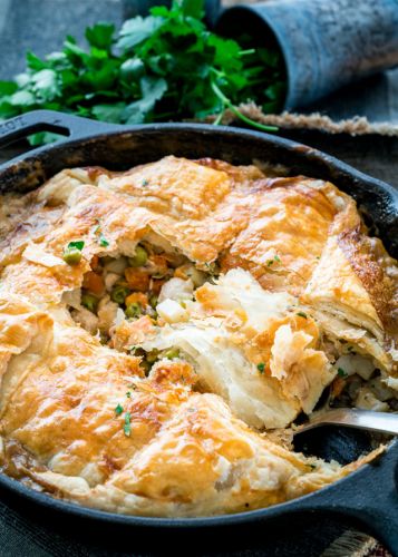 Skillet Pot Pie