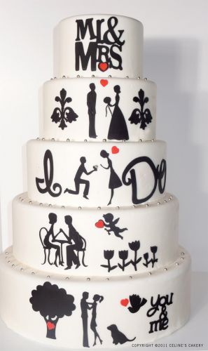 FUN, Quirky Wedding Cakes