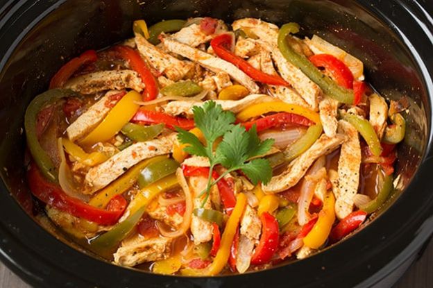 Chicken fajitas