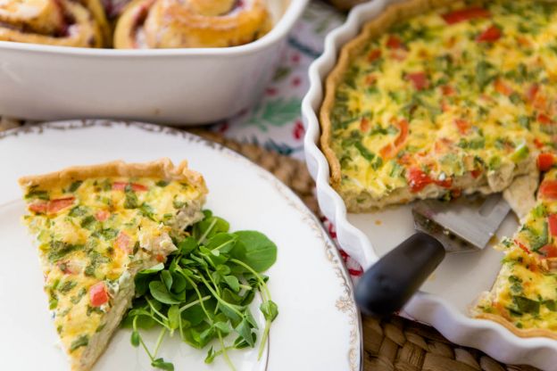 Pepper Jack Quiche