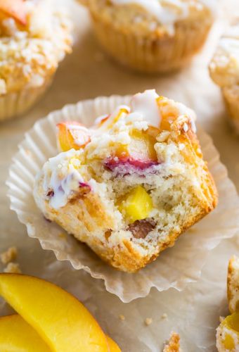 Peaches and Cream Muffins