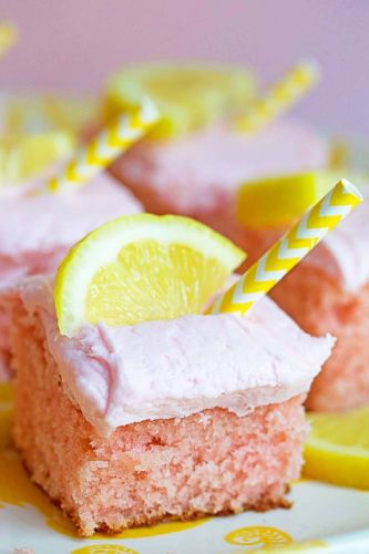 Pink Lemonade Cake