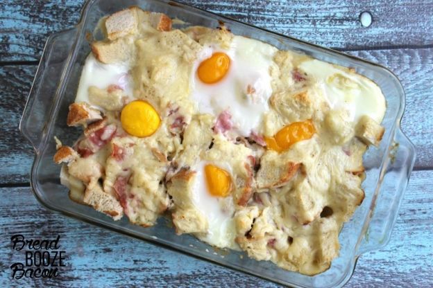 Croque Madame Breakfast Casserole