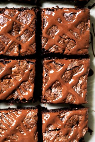 Grain Free Tahini Brownies