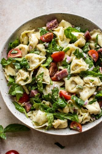 Spinach Tortellini Salad