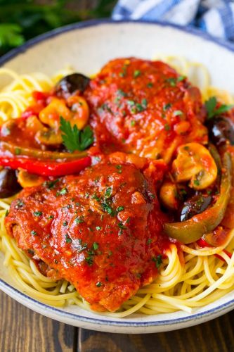 Chicken Cacciatore