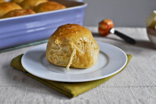 Sweet Potato and Honey Dinner rolls