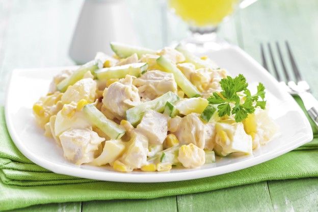 Chicken potato salad