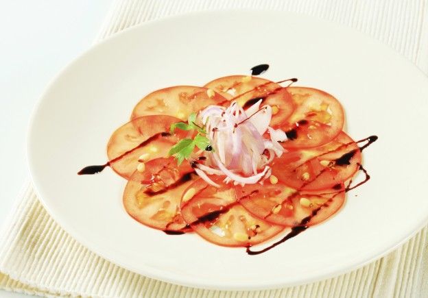 Tomato carpaccio