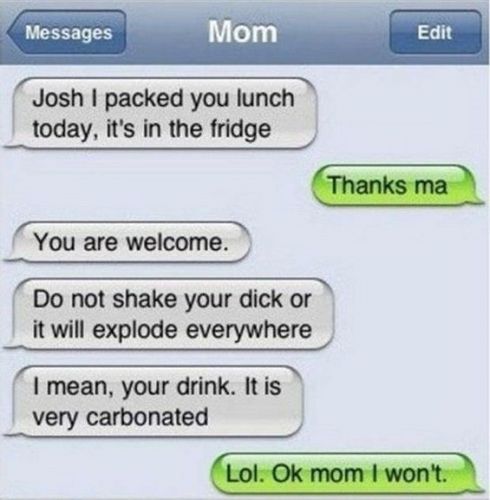 Awkward Texts Between Parents and Kids