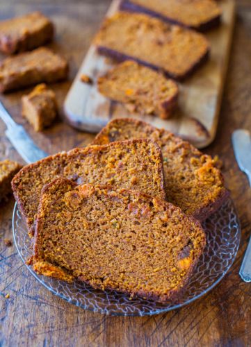 Cinnamon and Spice Sweet Potato Bread