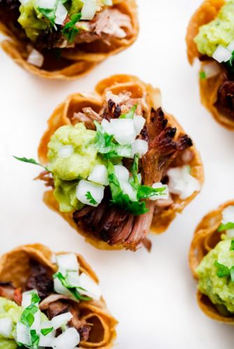 Slow Cooker Carnitas Taco Bites