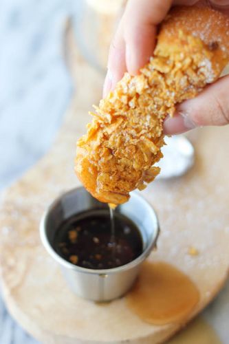 Corn Flakes French Toast Sticks