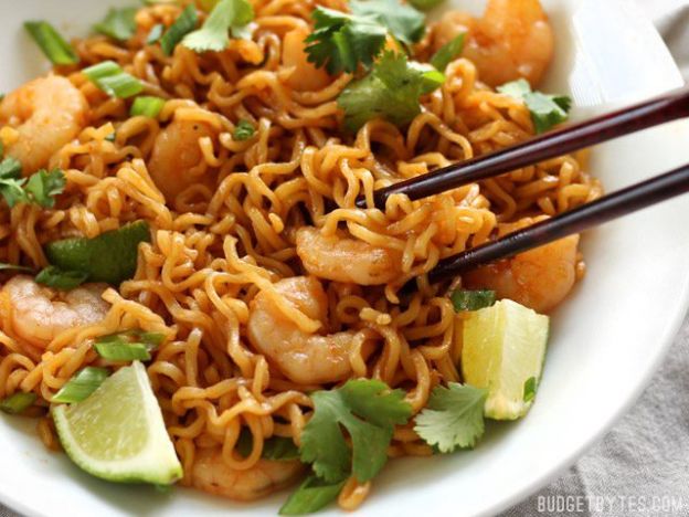 Lime Shrimp Dragon Noodles