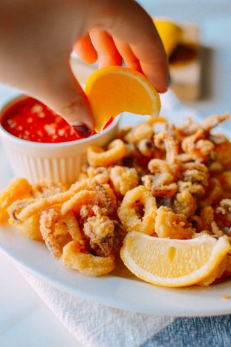 Fried calamari