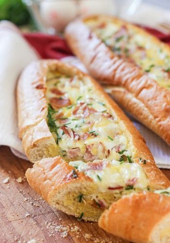 BAKED EGG BOATS