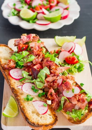 Mexican BLT with Guacamole