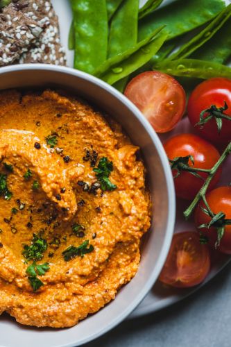 Roasted Red Pepper and Feta Dip