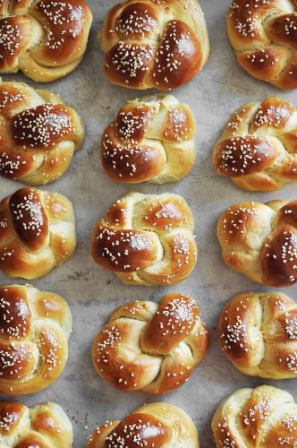 Mini Challah Rolls