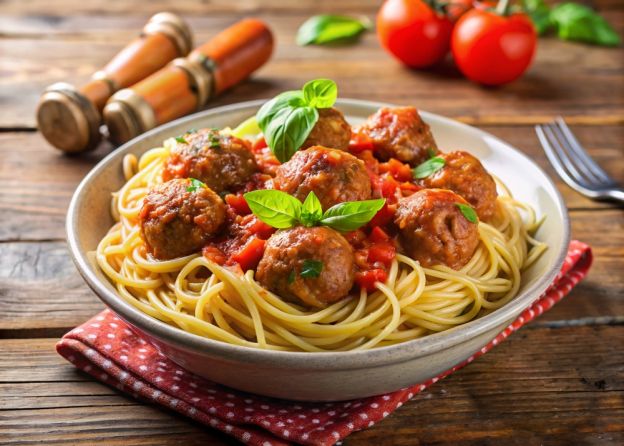 Spaghetti and Meatballs