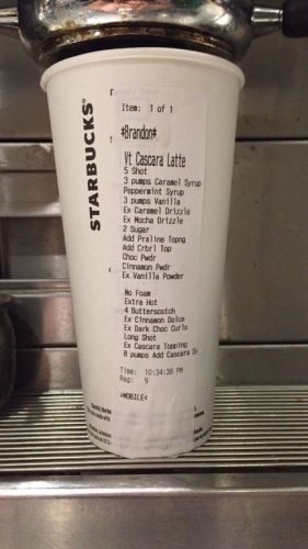 OUTRAGEOUS STARBUCKS ORDERS