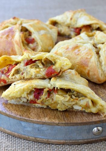 Green Chile Chicken HAnd Pies