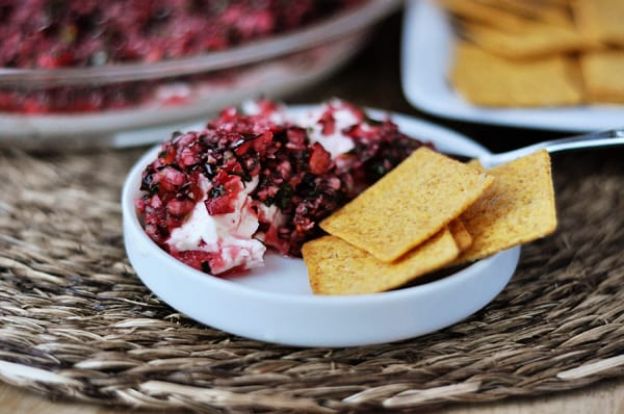 Cranberry-jalapeno cream cheese