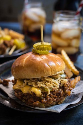 Loaded Slow Cooker Sloppy Joes