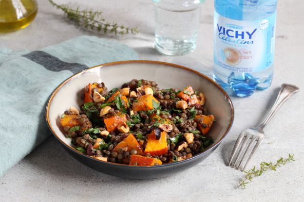 Butternut Squash and Lentil Salad