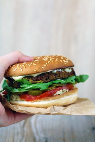 Eggplant Burger