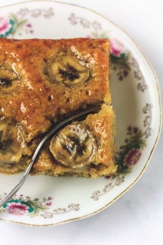 Sticky Toffee Banana Cake