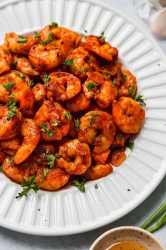 Garlic Shrimp with Smoked Paprika & Honey