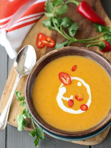 5 Ingredient Thai Pumpkin Soup