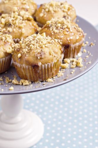 White chocolate chip muffins