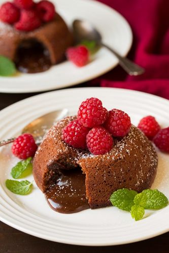 Molten Chocolate Lava Cakes