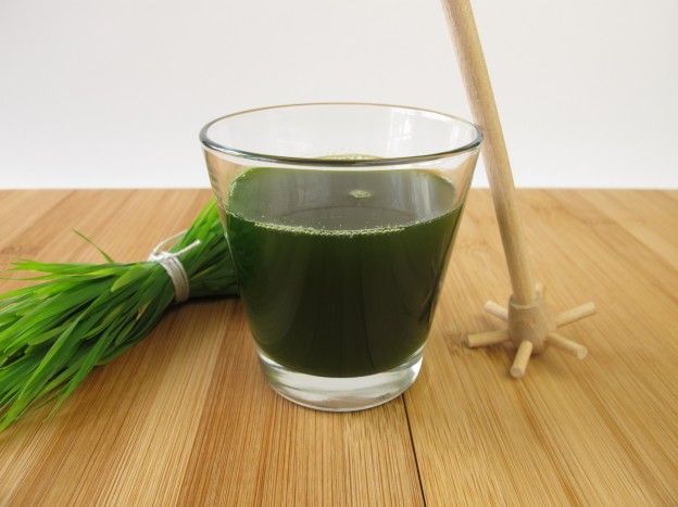 Wheatgrass juice