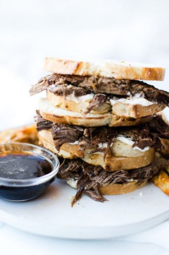 Easy French Dip Sandwiches