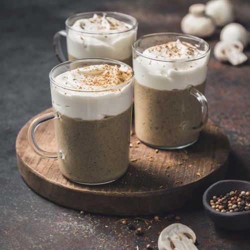 Mushroom Soup Cappuccino