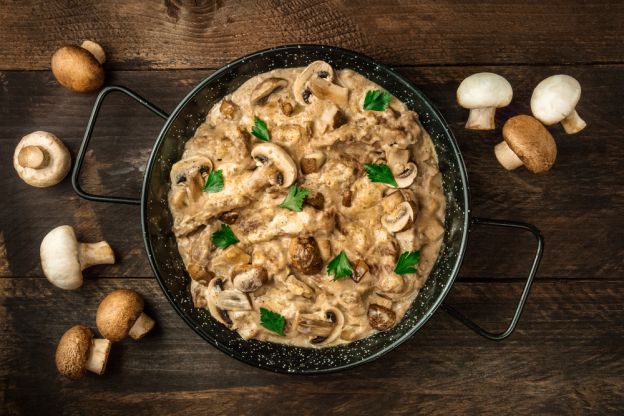 Mushroom Stroganoff