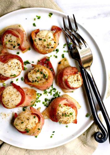 Bacon-Wrapped Scallops