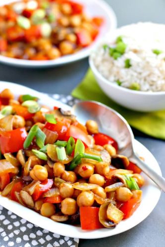 Chickpea Stir Fry