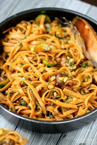 One-Pot Spicy Thai Noodles