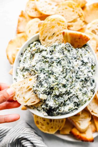 Crockpot Spinach Dip