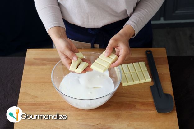 Preparing the coconut cream