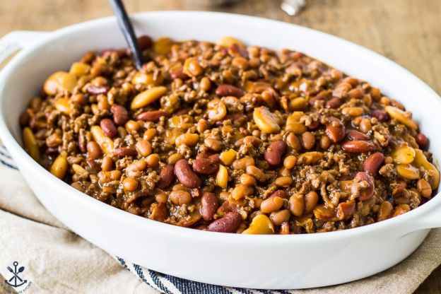 Baked Three Bean Casserole