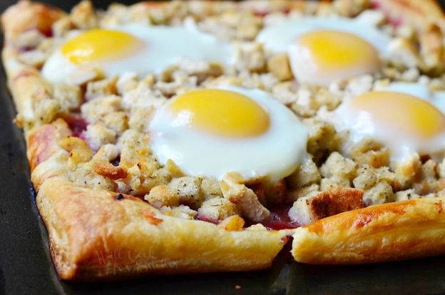 Thanksgiving Leftovers Tart