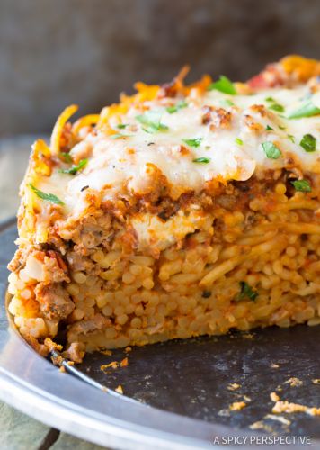 Baked Spaghetti PIe